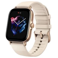Smartwatch - Amazfit GTS 3 Ivory White Beżowy - miniaturka - grafika 1