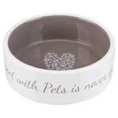 Miski dla kotów - TRIXIE Miseczka porcelanowa Pet's Home gray XXL - miniaturka - grafika 1