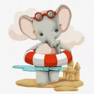 Malowanie po numerach - Ideyka Malowanie po numerach - Ulubione lato 30x30cm - miniaturka - grafika 1