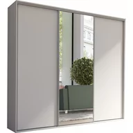 Szafy - Szafa 277 z 1 Lustrem Grande Maridex Czarny Mat - miniaturka - grafika 1