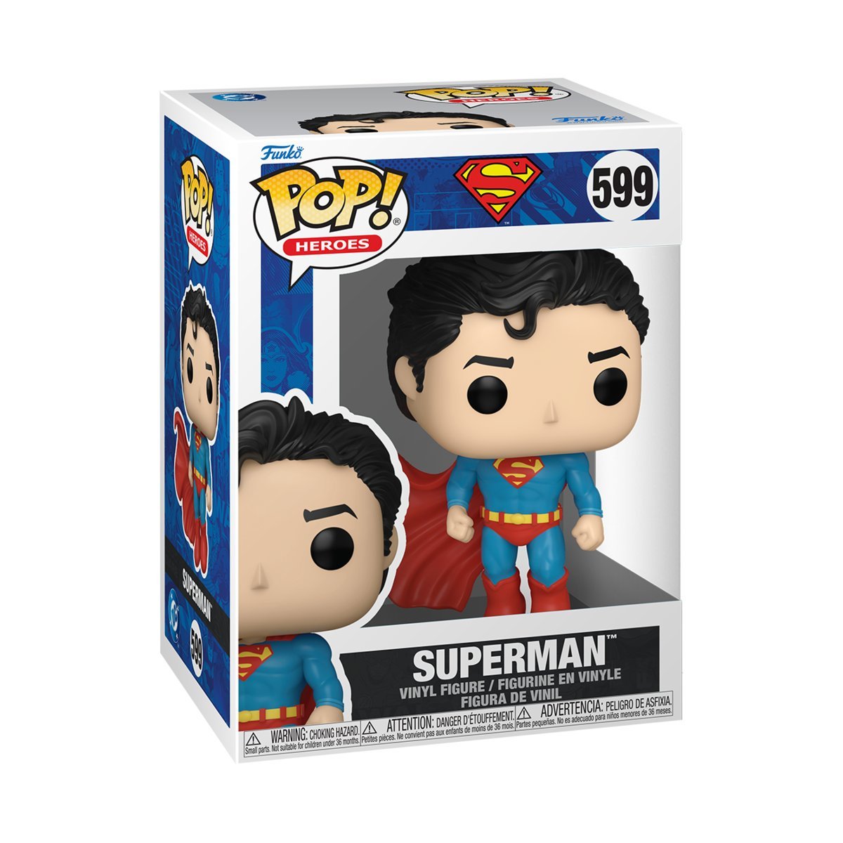 Funko, Funko POP!, SUPERBOHATEROWIE, Figurka Kolekcjonerska,DC Comics, Superman