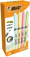 Zakreślacze - Bic Zakreślacz Grip Pastel mix 12 szt. - miniaturka - grafika 1