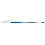 Długopisy - Bic Długopis Cristal Grip niebieski - miniaturka - grafika 1