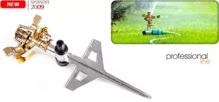 Cellfast Zraszacz pulsacyjny LUX - metal (52-160) - Węże ogrodowe i zraszacze - miniaturka - grafika 2