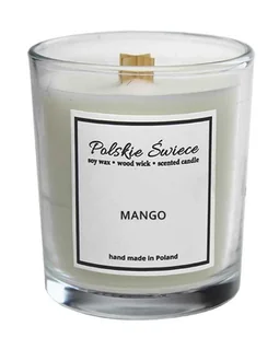 MANGO - Świeca sojowa z drewnianym knotem - Świece - miniaturka - grafika 1