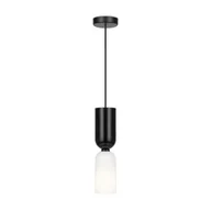 Lampy sufitowe - Lampa wisząca w kolorze czerni i bieli MOD177PL-01B z serii MEMORY - miniaturka - grafika 1