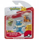 Figurki dla dzieci - POKEMON BATTLE FIGURE 3 PK TORKOAL, AXEW, FROGADIE - miniaturka - grafika 1
