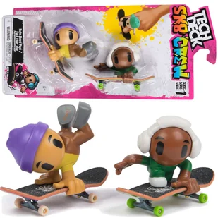 Sk8 Crew Tech Deck Deskorolka 2pak Skate Ekipa + Figurki Seria 1 - Figurki dla dzieci - miniaturka - grafika 1