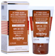 Kremy do twarzy - Sisley Super Soin Solaire Teinté SPF 30 Deep Amber - miniaturka - grafika 1