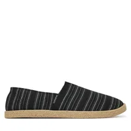 Espadryle męskie - Espadryle Quiksilver WAVESTRIDE-01 Czarny - miniaturka - grafika 1