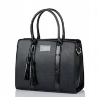 Torebki damskie - TOREBKA DAMSKA MONNARI SHOPPER MIEJSKA PREMIUM - miniaturka - grafika 1