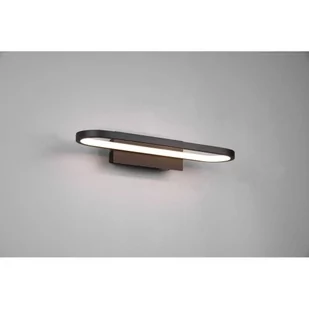 Trio Gianni LED IP44 kinkiet łazienkowy czarny L40/17W - Lampy ścienne - miniaturka - grafika 1