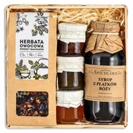 Zestawy upominkowe - KOSZ na dzień kobiet dla mamy babci koleżanki kobiety zestaw PREZENT box - miniaturka - grafika 1