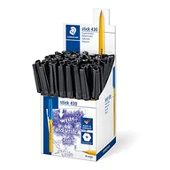 Długopisy - Staedtler 430 F-9CP5 długopis w sztyfcie - czarny, 50 sztuk - miniaturka - grafika 1