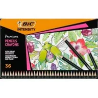Przybory szkolne - Kredki ołówkowe Intensity Premium BIC 36 kolorów - miniaturka - grafika 1