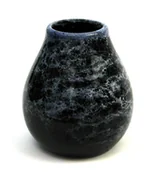 Zaparzacze i kawiarki - Organic Mate Green Matero ceramiczne marmol blue 350 ml - miniaturka - grafika 1