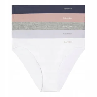 CALVIN KLEIN BIKINI DAMSKIE MAJTKI 5PK BIKINI WIELOKOLOROWE r.XS - Majtki damskie - miniaturka - grafika 1