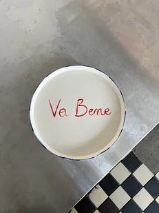 Talerz porcelanowy VA BENE / 21 cm - Tace i patery - miniaturka - grafika 1