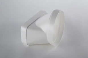 Łącznik prostokątny-okrągły 227x94 150 mm KIT0121008 - Akcesoria i części do okapów - miniaturka - grafika 1