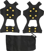 Skarpetki dla dzieci - 2 sztuki raków śnieżnych, 10 zębów, antypoślizgowe kolce do lodowiska, do wspinaczki górskiej i wędrówek, rozmiar L (39-46) - miniaturka - grafika 1