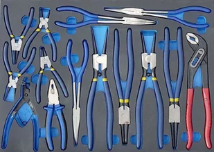 CONDOR TOOLS Wkład wózka Truck 4, szczypce, 15 el. WT.7304 - Pozostałe wyposażenie warsztatu - miniaturka - grafika 1