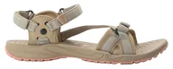 Sandały damskie - Sandały damskie Jack Wolfskin LAKEWOOD RIDE SANDAL W (4019041_5156)-38 - miniaturka - grafika 1