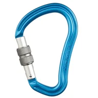 Sprzęt wspinaczkowy - Karabinek wspinaczkowy SINGING ROCK Hector Screw blue - miniaturka - grafika 1