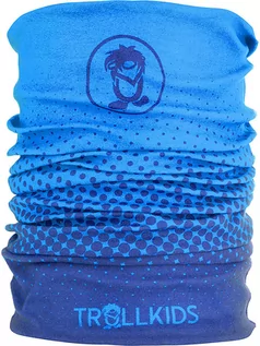 Szaliki i chustki dla dzieci - Trollkids Szal-koło "Pointilism" w kolorze niebieskim - grafika 1