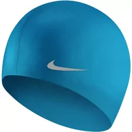 Pływanie - Czepek pływacki Nike Os Solid Junior niebieski TESS0106-458 Lumarko! - miniaturka - grafika 1