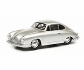 Samochody i pojazdy dla dzieci - Schuco Porsche 356 Gmund Coupe Silver 1:18 450025300 - miniaturka - grafika 1