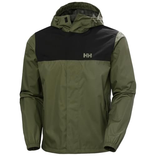 Helly Hansen Męska kurtka przeciwdeszczowa Vancouver - zielona, XL