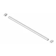 Listwy przypodłogowe - SANSWISS S.ANE.50.1000 Annea listwa progowa srebrny połysk - miniaturka - grafika 1