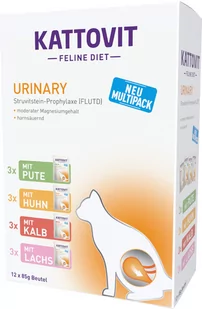 Kattovit- Multipack Urinary - 12x85g - Mokra karma dla kotów Kattovit- Multipack Urinary - 12x85g - Mokra karma dla kotów - miniaturka - grafika 1