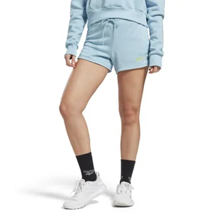 Damskie Spodenki REEBOK VECTOR GRAPHIC SHORT HZ5975 – Niebieski - Spodenki damskie - miniaturka - grafika 1