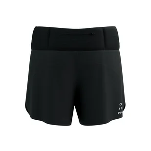 COMPRESSPORT Spodenki biegowe damskie PERFORMANCE SHORT black - Spodnie sportowe damskie - miniaturka - grafika 5