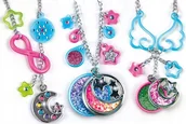 Zabawki kreatywne - Clementoni Kūrybinis rinkinys Clementoni Crazy Chic My moonlight pendants, 18584 - miniaturka - grafika 1