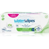 Chusteczki nawilżane - WaterWipes Hydrating Clean odświeżające chusteczki nawilżane 6x60 szt. - miniaturka - grafika 1