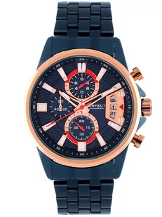Zegarek ZEGAREK MĘSKI PERFECT M504CH-06 - CHRONOGRAF (zp383d) + BOX - Zegarki męskie - miniaturka - grafika 1