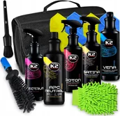 Kosmetyki samochodowe - K2 Duży Profesjolnalny Zestaw XXL Kosmetyków Do Auta Car Detailing Torba - miniaturka - grafika 1