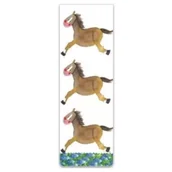 Zakładki do książek - Alex Clark Zakładka do książki BM26 Galopujący koń - miniaturka - grafika 1