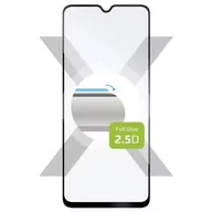 Szkła hartowane na telefon - Fixed Szkło ochronne Full-Cover na Xiaomi Redmi 12C FIXGFA-1088-BK Czarne - miniaturka - grafika 1