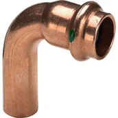 Łączniki, trójniki, kształtki - Kolano nyplowe 90° 22 mm LW/LZ PROFIPRESS W VIEGA - miniaturka - grafika 1