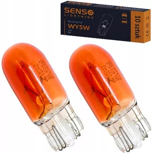 SENSO WY5W W5W 12V x2sztuki - Żarówki samochodowe - miniaturka - grafika 1
