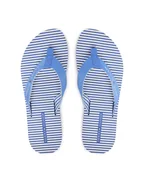 Klapki i japonki damskie - Tommy Hilfiger Japonki Th Ithaca Stripe Summer Sandal FW0FW09192 Niebieski - miniaturka - grafika 1