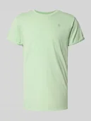 Koszulki męskie - T-shirt z detalem z logo i okrągłym dekoltem - miniaturka - grafika 1