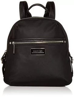 Torebki damskie - Calvin Klein Damski plecak Sussex, jeden rozmiar, czarny/srebrny, Rozmiar Uniwersalny - grafika 1