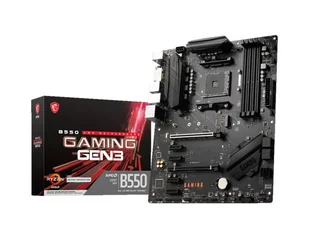 Płyta główna MSI B550 GAMING Gen3 AM4 B550 DDR4 M.2 ATX - Płyty główne - miniaturka - grafika 1