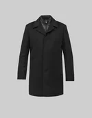 Płaszcze męskie - płaszcz sferro czarny - miniaturka - grafika 1