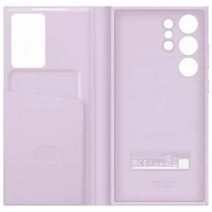 Samsung Etui Smart View Wallet Cover do Galaxy S23 Ultra EF-ZS918CVEGWW Lawendowy - Etui i futerały do telefonów - miniaturka - grafika 3