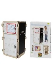 Lodówka drewniana - Zabawy w naśladowanie dorosłych - miniaturka - grafika 1